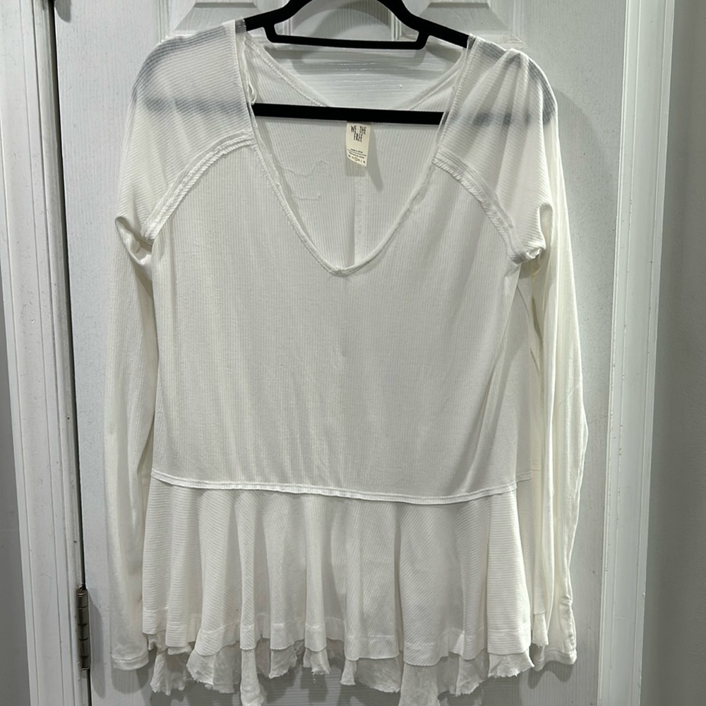 We the Free white Small tunic